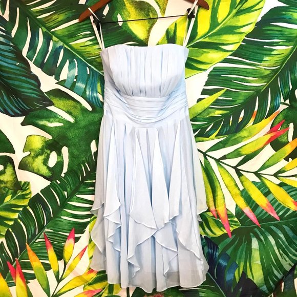 David's Bridal Dresses & Skirts - EUC $100 David's Bridal 2 Light Pale Blue Cinderella Disneybound Prom Dress